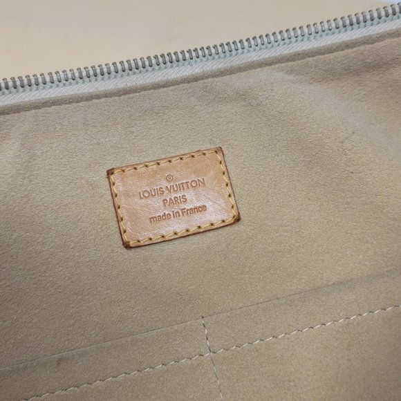 LOUIS VUITTON Damier Azur Canvas Evora MM Tote Bag - Picture 11 of 14